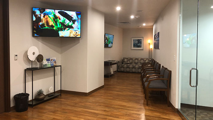 Dallas Dental Office Waiting Area | Kozlow & Rowell Dentistry | North Dallas | Addison